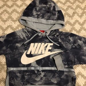 NIKE crop hoodie